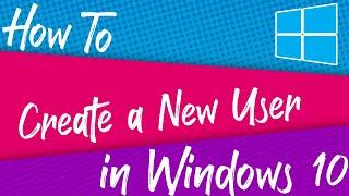 How to Create New User in Windows 10 | ShortcutPC