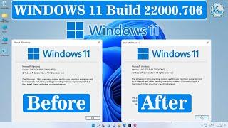  How To Update Windows 11 22000.675 To 22000.706 | Windows 11 New Update 22000.706 (KB5014019)