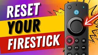  RESET YOUR FIRESTICK - MAKE IT BRAND NEW AGAIN!