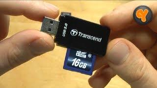 Test: Transcend TS-RDF5K Kartenleser USB 3.0 [SD / SDHC / SDXC / microSD / microSDHC / microSDXC]