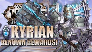 Kyrian Renown REWARDS! Mounts/Transmog/Pets/Titles & More | Shadowlands