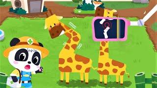 Baby Panda Rescue Animals | Clean Up, Learn About Animals, Play Trucks | BabyBus Gameplay Video