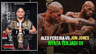 Nyata! Alex pereira jadi orang pertama yang menyandang 3 gelar dikelas berbeda