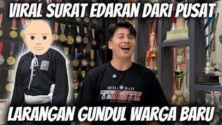 Denny menanggapi Surat Edaran Pusat warga Baru dilarang Gundul #silat #psht #shterate