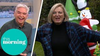 Alice's Crazy Outdoor Christmas Decorations! | This Morning