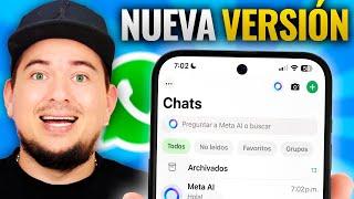 Nuevo WhatsApp Estilo iPhone 2024 (Actualizado)