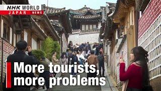 Suffering from success South Korea confronts overtourismーNHK WORLD-JAPAN NEWS