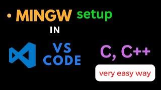 How to Install MinGW (GCC/G++) Compiler in Windows 10, 11 in vs code. || "study with engineer".