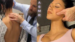 WICKED NECK CRACKS *Full Spine Crunchy ASMR & Neck Pain Relief. Relaxing Chiropractic.