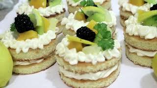 Mini Lemon cakes- Refreshing Summer Cakes / Chana's Creations