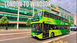 London to Windsor Castle: A Journey on Bus 702 