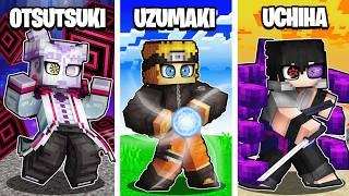 I Became EVERY CLAN in Naruto Minecraft!