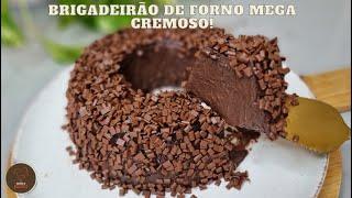 WONDERFUL and super creamy Oven-baked Brigadeirão | Very easy to make!