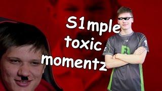 S1mple Toxic moments