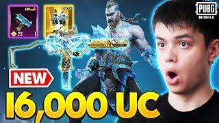 OPENING The GLACIER UZI ULTIMATE Gunlab!!! 16,000 UC PUBG Mobile