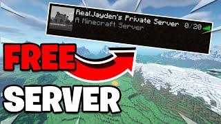 How to Make a Free Minecraft Server in 2024! | 1.21+ Java