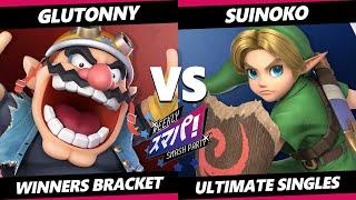 Sumapa 135 - Glutonny (Wario) Vs. Suinoko (Young Link) Smash Ultimate - SSBU