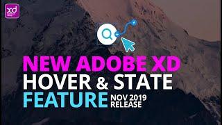 How to add hover state in the new adobe xd November 2019 release