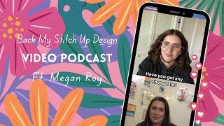 @BackMyStitchUp_Design & @Roymeister - Designer Video Podcast. Freelance Surface Pattern Designers