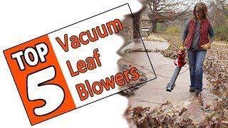  Best Vacuum Leaf Blower - Review Of The Top 5 Leaf Vacuum Mulchers