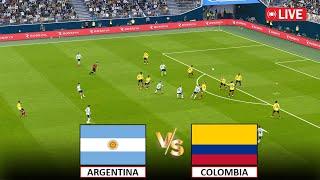 LIVE : ARGENTINA vs COLOMBIA I COPA AMERICA 2024 FINAL MATCH FULL LIVE I eFOOTBALL PES 21 GAMEPLAY