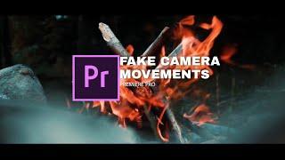 FAKE CAMERA MOVEMENT | fake camera slider effect #premierepro#premiereprotutorial#cinematicvideo