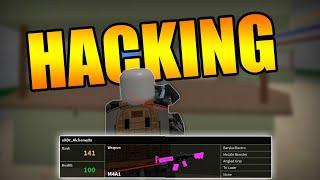 CATCHING A RANK 140 HACKING.... (Phantom Forces)