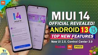 MIUI 14 New Android 13 Update Revealed | MIUI 14 Control Center | MIUI 14 Features | MIUI 14 Update