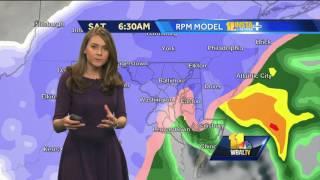 'Prepare to be snowed in for a few days,' Ava says