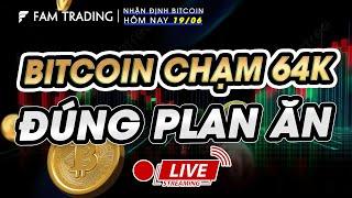 Phân tích Bitcoin hôm nay mới nhất ngày 19/06/2024: Giá Bitcoin chạm 64K