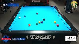 Mike Davis vs BJ Ussery - 9 Ball Tournament - Semi-Final - Points Event #2 - 2/15/25