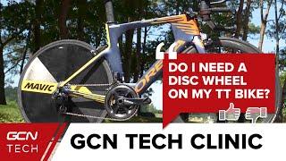 Do I Need A Disc Wheel On My TT Bike? | GCN Tech Clinic #AskGCNTech