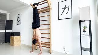 Reverse Handstand on Wall