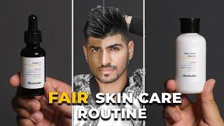 Fair Summer Skin Care Routine for Men | Get Clear Skin Practically | Minimalist 100% Honest Review