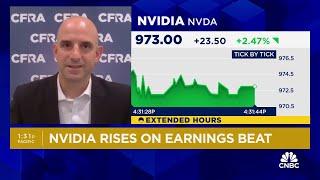 Nvidia's quarter is as good as investors wanted, says CFRA's Angelo Zino