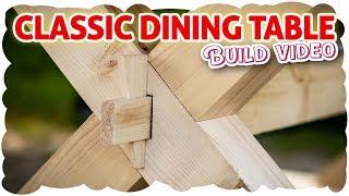 Building a Farmhouse table From Construction Lumber