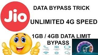 Remove Jio 1 GB Data Limit | How to remove jio 1 GB Data Limit | 100% Working !!! ( UNLIMITED )