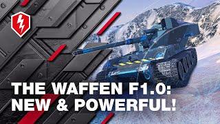 WoT Blitz – Enter the Waffen F1.0: Two Autoloaders and Stunning Firepower!