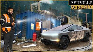 CYBER TRUCK Arrives as Generator DIES | Ashville Weekly ep216