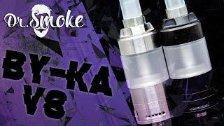 Обзор на BY-ka V8 MTL RTA (standard version) от SXK | Енот вещает | Отличный бак за свои деньги!