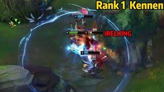 Rank 1 Kennen: He Found IRELKING in KR CHALLENGER!