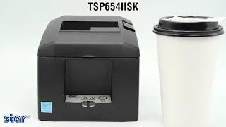 Star Micronics TSP654IISK  Thermal Printer for Sticky Paper