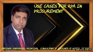 Use Cases of RPA In Procurement  Explained   School OF RPA