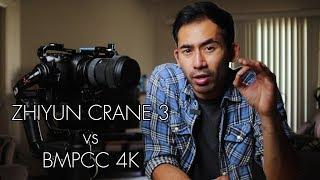 Can Zhiyun Crane 3 Lab handle the BMPCC 4K?