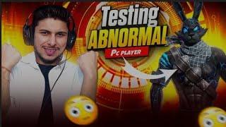 WTF ️Testing Abnormal PC Player ️  on live - Garena Free Fire