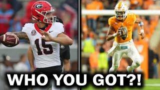 MattBeGreat's Prediction for #7 Tennessee vs. #12 Georgia!