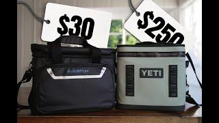 $250  Yeti vs $30 Everfun  softside coolers