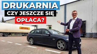 Jak zarabia DRUKARNIA? Biznes na drukowaniu książek - Sowa