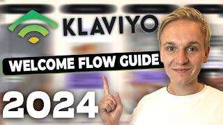 Klaviyo Welcome Flow Tutorial 2024 | Best Shopify Email Marketing Software