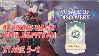 Voyage of Discovery Stage 5-7 - Striking Back with Safiyyah VS Xavier | Sword of Convallaria